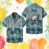 Custom Philadelphia Eagles Super Bowl LIX Commemorative Hawaiian Custom Philadelphia Eagles Super Bowl LIX Commemorative Hawaiian