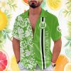Holden Classic Green Car White Hibiscus Floral Hawaiian Set Holden Classic Green Car White Hibiscus Floral Hawaiian Set
