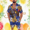 Kansas City Chiefs Personalized Name Floral NFL Hawaiian Kansas City Chiefs Personalized Name Floral NFL Hawaiian