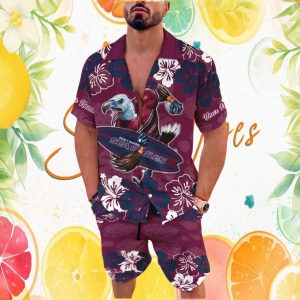 Manly Warringah Sea Eagles NRL Custom Name Beach Shorts & Hawaiian Set Manly Warringah Sea Eagles NRL Custom Name Beach Shorts & Hawaiian Set