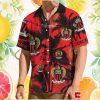 Personalized RB Leipzig Football Club Tropical Navy & Red Hawaiian Personalized RB Leipzig Football Club Tropical Navy & Red Hawaiian