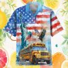 Classic Red Chopper & White Lily Dark Floral Biker Hawaiian Shirt Classic Red Chopper & White Lily Dark Floral Biker Hawaiian Shirt