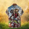 LSU Tigers NCAA Purple & Gold Palm Tree Hawaiian Shirt LSU Tigers NCAA Purple & Gold Palm Tree Hawaiian Shirt