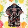 Oklahoma State Cowboys OSU Tropical Palm Tree Black & Orange Hawaiian Shirt Oklahoma State Cowboys OSU Tropical Palm Tree Black & Orange Hawaiian Shirt