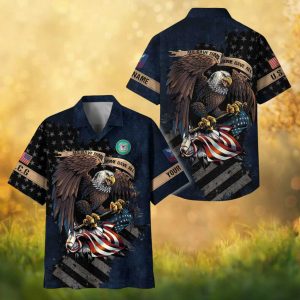All Gave Some Some Gave All U.S. Coast Guard Eagle Hawaiian Shirt