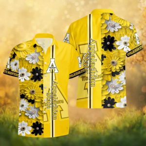Appalachian State Mountaineers Floral Summer Hawaiian Shirt