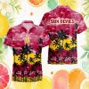 Marshall Thundering Herd NCAA Green & Black Palm Hawaiian Shirt Marshall Thundering Herd NCAA Green & Black Palm Hawaiian Shirt