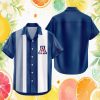 Washington State Cougars NCAA Red Vertical Stripe Hawaiian Shirt Washington State Cougars NCAA Red Vertical Stripe Hawaiian Shirt