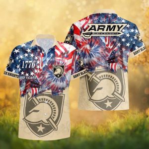 Army Black Knights 1776 Military Patriotic 250 Years Celebration Hawaiian Shirt