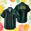 Utah Utes NCAA Tropical Palm Tree Hawaiian Shirt Red & Black Beach Wear Utah Utes NCAA Tropical Palm Tree Hawaiian Shirt Red & Black Beach Wear