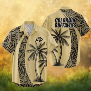 Colorado Buffaloes NCAA Hawaiian Shirt Tropical Palm Tree Summer Beach Wear