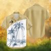 Ohio State Buckeyes NCAA Red & Gray Tropical Beach Hawaiian Shirt Ohio State Buckeyes NCAA Red & Gray Tropical Beach Hawaiian Shirt