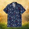 Detroit Tigers MLB Geometric Tropical Pineapple Navy Summer Hawaiian Shirt Detroit Tigers MLB Geometric Tropical Pineapple Navy Summer Hawaiian Shirt