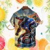 UCF Knights Gold and Black Tropical Palm Hawaiian Shirt UCF Knights Gold and Black Tropical Palm Hawaiian Shirt