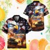 Custom US Air Force Proudly Served Veteran Hawaiian Shirt Light Blue Military Gift Custom US Air Force Proudly Served Veteran Hawaiian Shirt Light Blue Military Gift