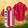 Texas State Bobcats NCAA Maroon Vertical Stripe Hawaiian Shirt Texas State Bobcats NCAA Maroon Vertical Stripe Hawaiian Shirt