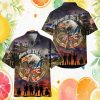Personalized U.S. Army Floral American Flag Military Hawaiian Shirt Personalized U.S. Army Floral American Flag Military Hawaiian Shirt