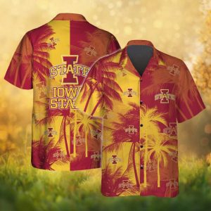 Iowa State Cyclones NCAA Tropical Palm Tree Hawaiian Shirt