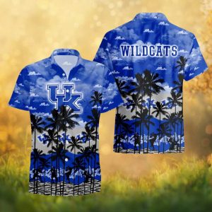 Kentucky Wildcats NCAA Tropical Palm Tree Hawaiian Shirt