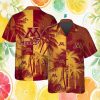 Nebraska Cornhuskers NCAA Scarlet & White Tropical Hawaiian Shirt Nebraska Cornhuskers NCAA Scarlet & White Tropical Hawaiian Shirt