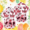 Virginia Tech Hokies NCAA Hibiscus Floral White Hawaiian Shirt Virginia Tech Hokies NCAA Hibiscus Floral White Hawaiian Shirt