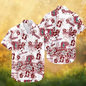 Stanford Cardinal NCAA Logo Pattern Summer Hawaiian Shirt