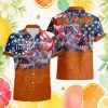 San Diego State Aztecs NCAA Hawaiian Shirt Red & Black Tropical Floral Shirt San Diego State Aztecs NCAA Hawaiian Shirt Red & Black Tropical Floral Shirt