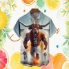 Virginia Tech Hokies Maroon and Orange Tropical Hawaiian Shirt Virginia Tech Hokies Maroon and Orange Tropical Hawaiian Shirt