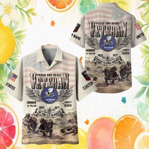 U.S. Navy Seabees “Can Do” Veteran Proud To Have Served Custom Hawaiian Shirt