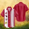 Georgia Bulldogs NCAA Vintage Vertical Stripe Hawaiian Shirt Georgia Bulldogs NCAA Vintage Vertical Stripe Hawaiian Shirt