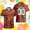 Custom Green Bay Packers Tropical Floral NFL Hawaiian Shirt Personalize Name & Number Custom Green Bay Packers Tropical Floral NFL Hawaiian Shirt Personalize Name & Number