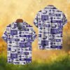Custom Name Jacksonville Jaguars White & Teal Flame Logo Hawaiian Shirt Custom Name Jacksonville Jaguars White & Teal Flame Logo Hawaiian Shirt