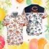 Chicago Bears USA Flag Tie Dye Patriotic Splash Hawaiian Shirt Chicago Bears USA Flag Tie Dye Patriotic Splash Hawaiian Shirt