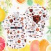Chicago Bears Mid Century Retro Geometric Pattern Hawaiian Shirt Chicago Bears Mid Century Retro Geometric Pattern Hawaiian Shirt