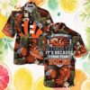 Denver Broncos Retro Floral V Stripe Contrast NFL Hawaiian Shirt Denver Broncos Retro Floral V Stripe Contrast NFL Hawaiian Shirt