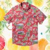 Reyn Spooner Philadelphia Eagles Green Scenic Allover Print Button Down Hawaiian Shirt