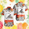 Detroit Lions Atomic Era Geometric Pattern Tropical Holiday Hawaiian Shirt Detroit Lions Atomic Era Geometric Pattern Tropical Holiday Hawaiian Shirt