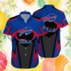 Buffalo Bills Classic White Floral Leaf Pattern NFL Hawaiian Shirt Buffalo Bills Classic White Floral Leaf Pattern NFL Hawaiian Shirt