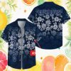 Buffalo Bills Royal Blue & Red Floral Stripe Hawaiian Shirt NFL Summer Wear Buffalo Bills Royal Blue & Red Floral Stripe Hawaiian Shirt NFL Summer Wear
