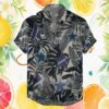 Custom Name Dallas Cowboys Navy Sunset Palm Tree Hawaiian Shirt Custom Name Dallas Cowboys Navy Sunset Palm Tree Hawaiian Shirt