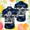 Dallas Cowboys NFL Hawaiian Shirt Navy Blue Tribal Summer Beach Apparel Dallas Cowboys NFL Hawaiian Shirt Navy Blue Tribal Summer Beach Apparel