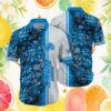 Custom Name Minnesota Vikings Sunset Beach Palm Tree Hawaiian Shirt Custom Name Minnesota Vikings Sunset Beach Palm Tree Hawaiian Shirt