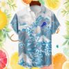 Detroit Lions Monstera Leaf Tropical Pattern NFL Hawaiian Shirt Detroit Lions Monstera Leaf Tropical Pattern NFL Hawaiian Shirt