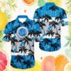 Detroit Lions Custom Name Tropical Hibiscus Floral Blue Hawaiian Shirt Detroit Lions Custom Name Tropical Hibiscus Floral Blue Hawaiian Shirt