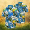 Custom Grandpa Minnesota Vikings Hawaiian Shirt Sunflower American Flag Custom Grandpa Minnesota Vikings Hawaiian Shirt Sunflower American Flag