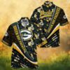 Houston Texans Vintage Pinstripe Baseball Style Button Down Hawaiian Shirt Houston Texans Vintage Pinstripe Baseball Style Button Down Hawaiian Shirt