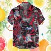 New England Patriots Personalized Tropical Hibiscus NFL Hawaiian Shirt New England Patriots Personalized Tropical Hibiscus NFL Hawaiian Shirt