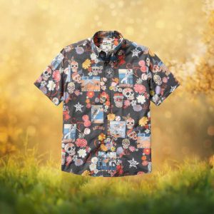 Houston Astros Reyn Spooner Day of the Dead Sugar Skull Hawaiian Shirt