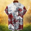 Jacksonville Jaguars NFL Tiki Totem Hawaiian Hawaiian Shirt Teal Beach Vacation Button Down Jacksonville Jaguars NFL Tiki Totem Hawaiian Hawaiian Shirt Teal Beach Vacation Button Down