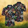 Houston Texans Retro Sunset Beach Scene Waves NFL Hawaiian Shirt Houston Texans Retro Sunset Beach Scene Waves NFL Hawaiian Shirt